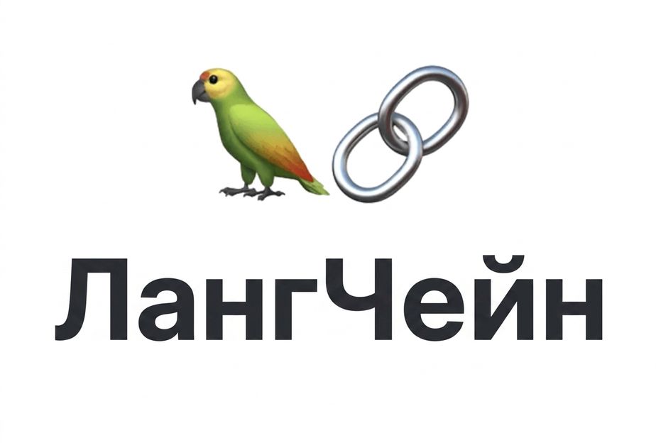 Логотип LangChain.