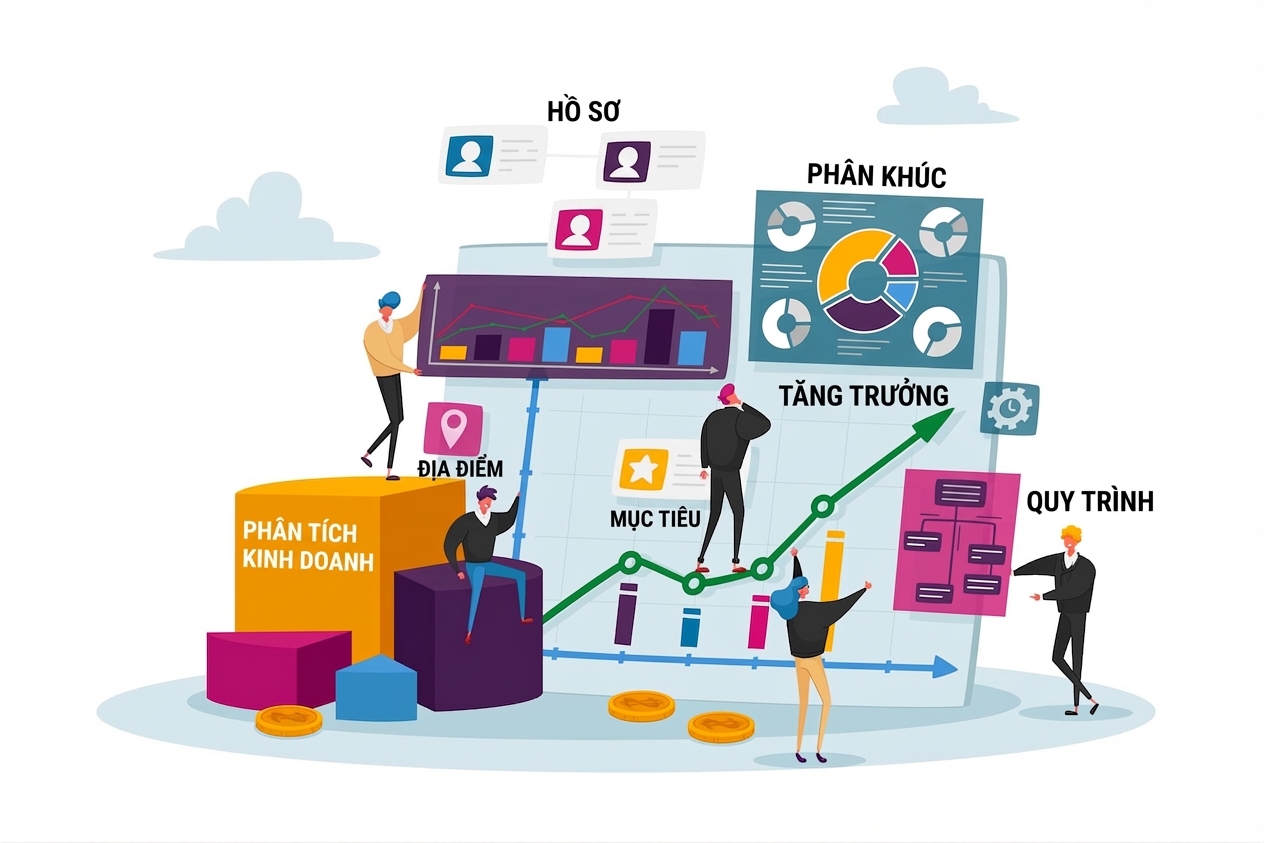 một hình ảnh tổng quát khác về phân tích kinh doanh