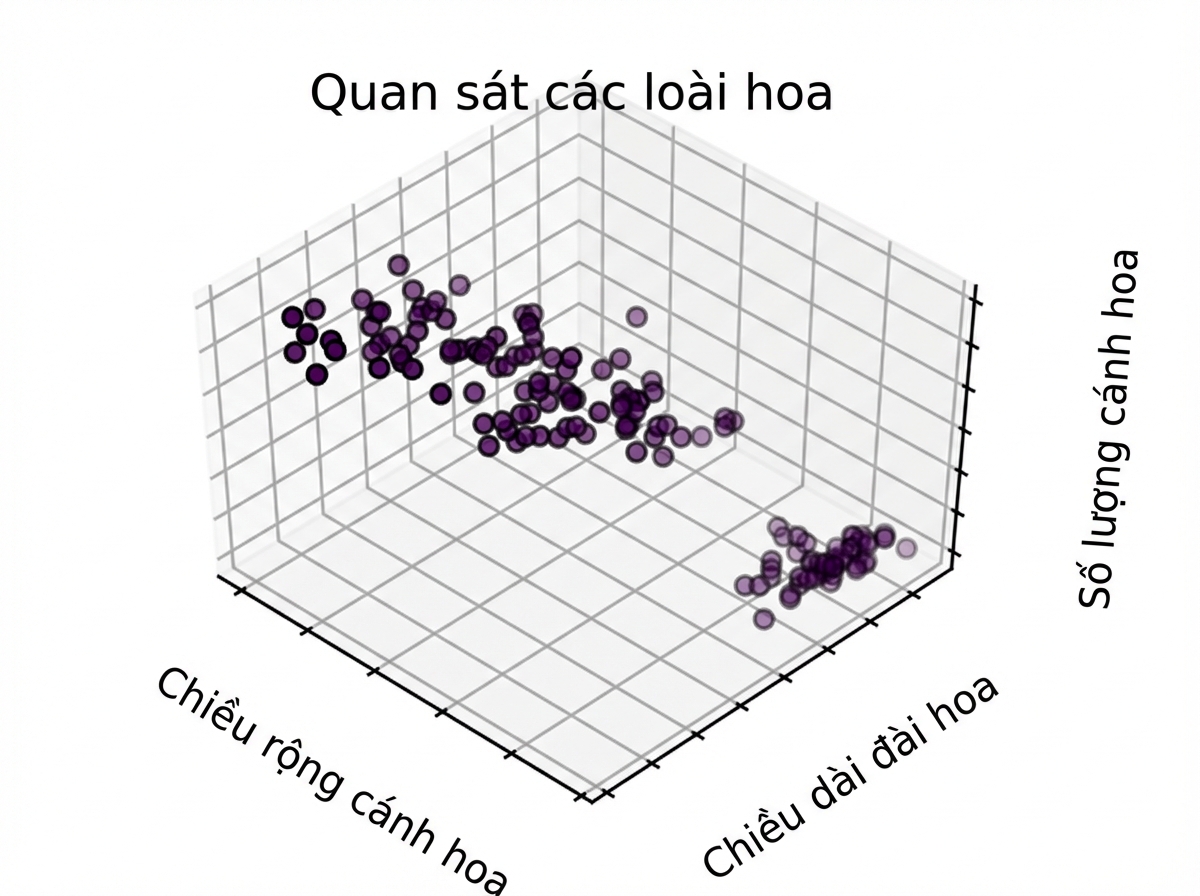 Dữ liệu quan sát hoa