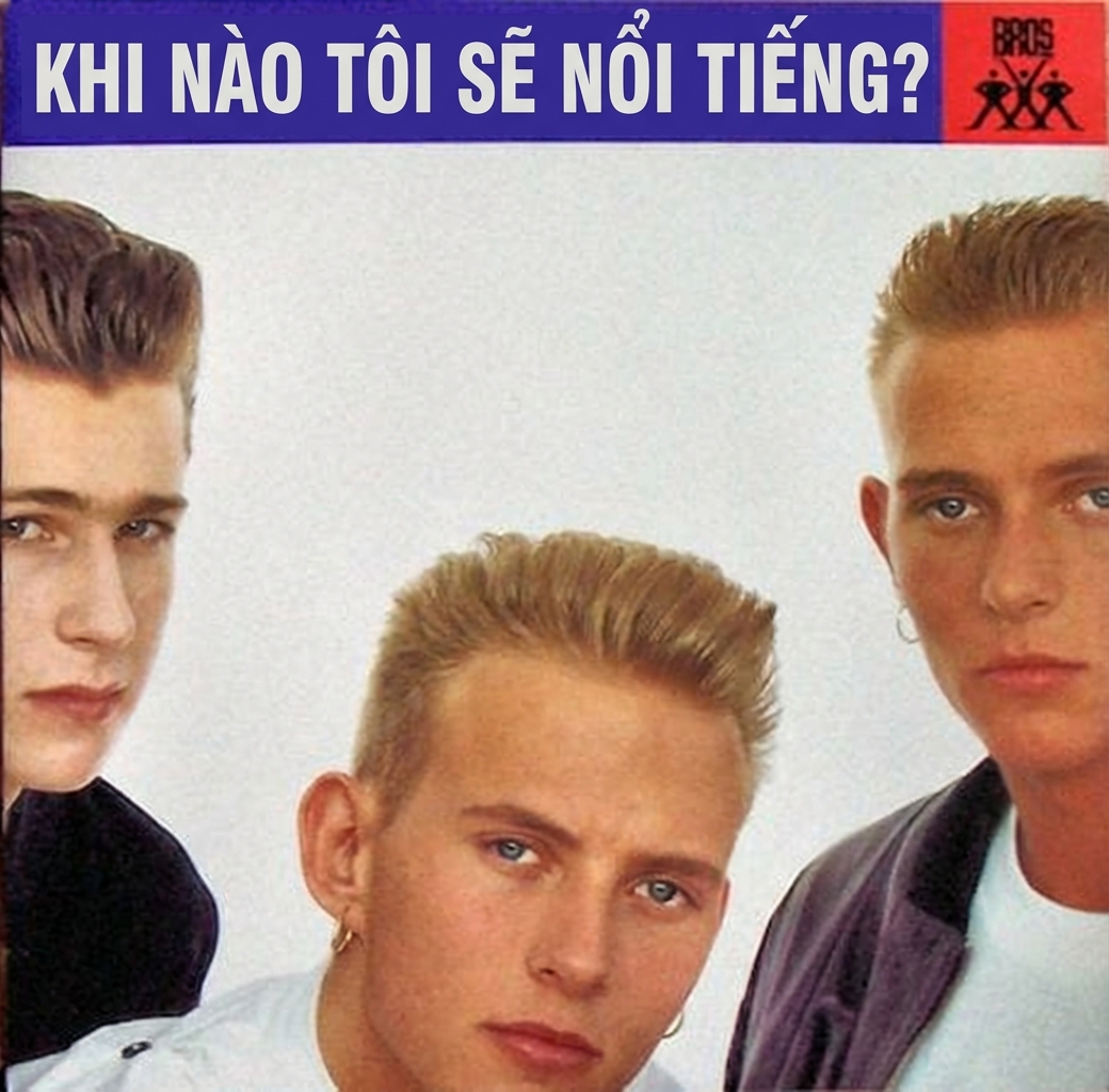 Ảnh bìa album 'When will I be Famous' của Bros.