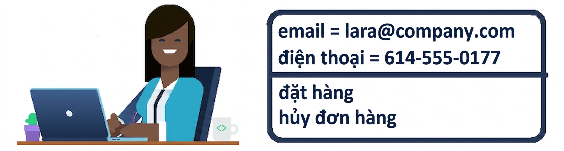 hình bóng một người với máy tính xách tay đại diện cho khách hàng