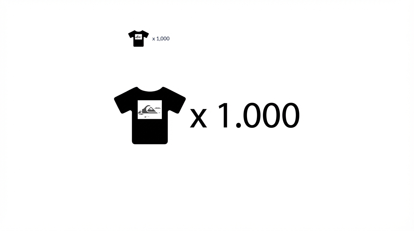 1000 áo phông