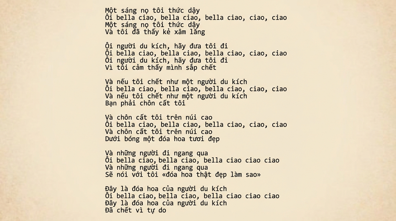 lời bài hát