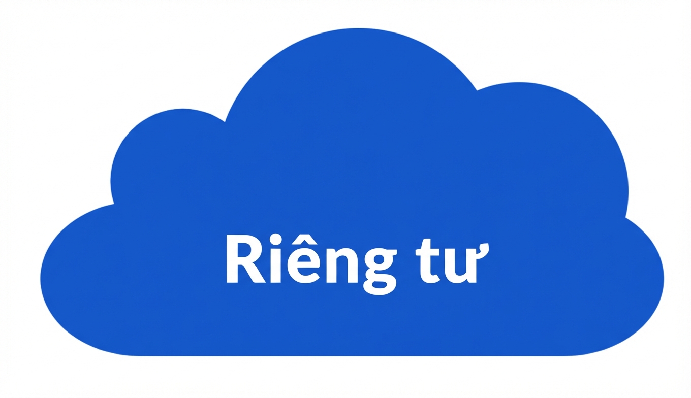 Biểu tượng đám mây riêng