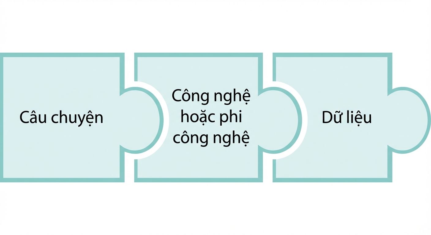mảnh ghép có chữ data