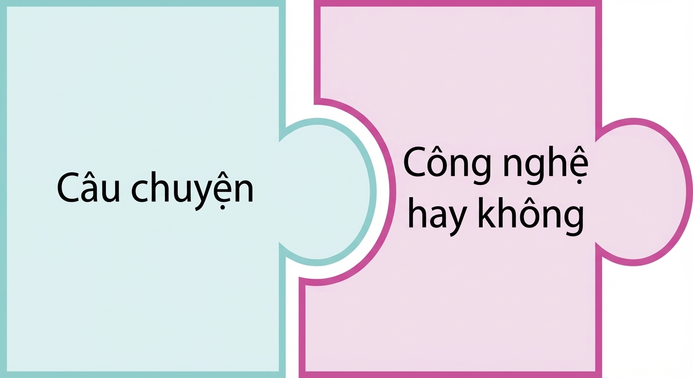 miếng ghép với chữ kỹ thuật hoặc không kỹ thuật