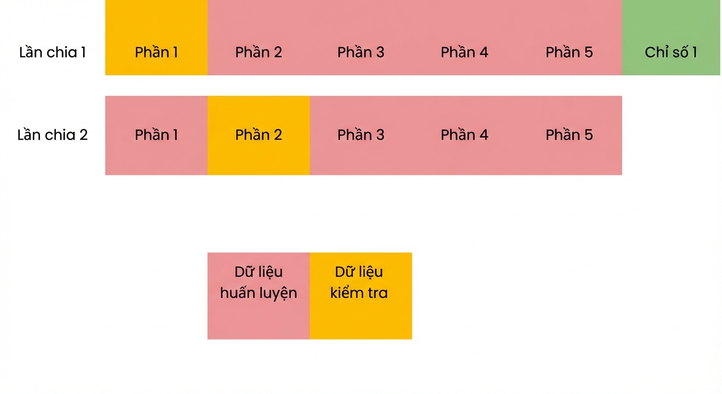 Fold 2 làm dữ liệu kiểm tra