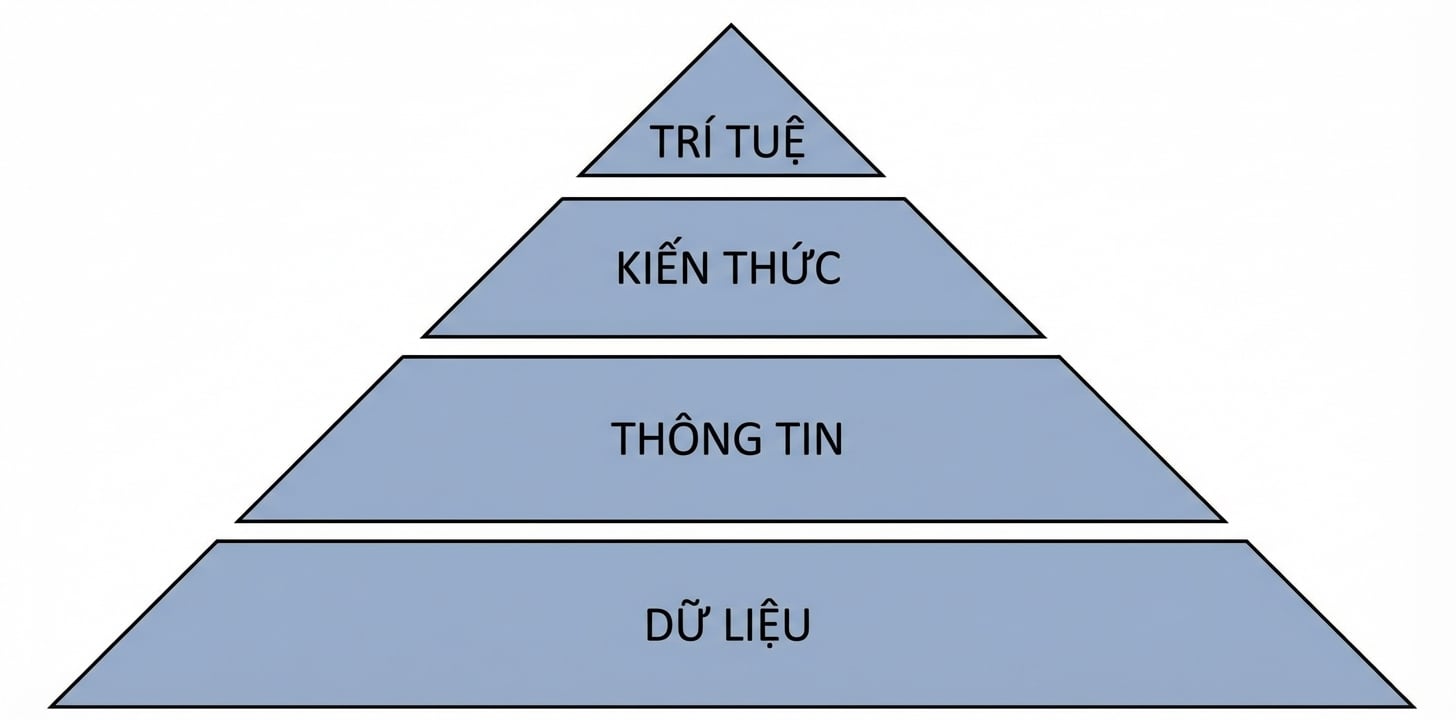 sơ đồ kim tự tháp DIKW