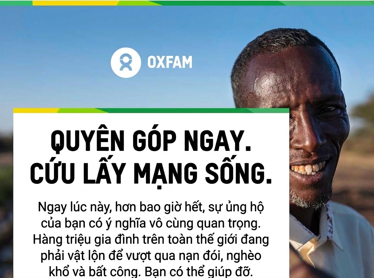 Quảng cáo cho Oxfam