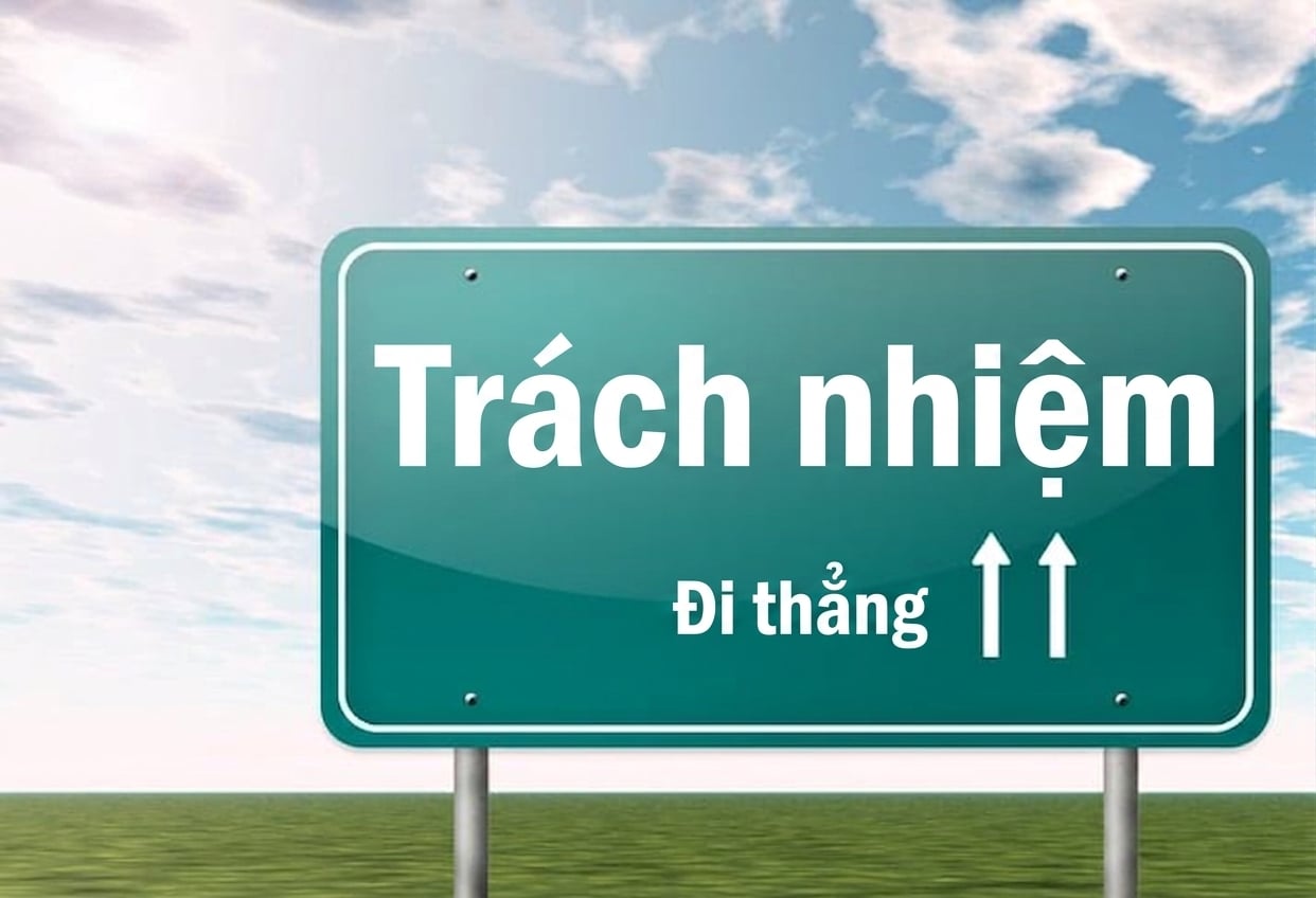 Biển báo đường ghi accountability ahead