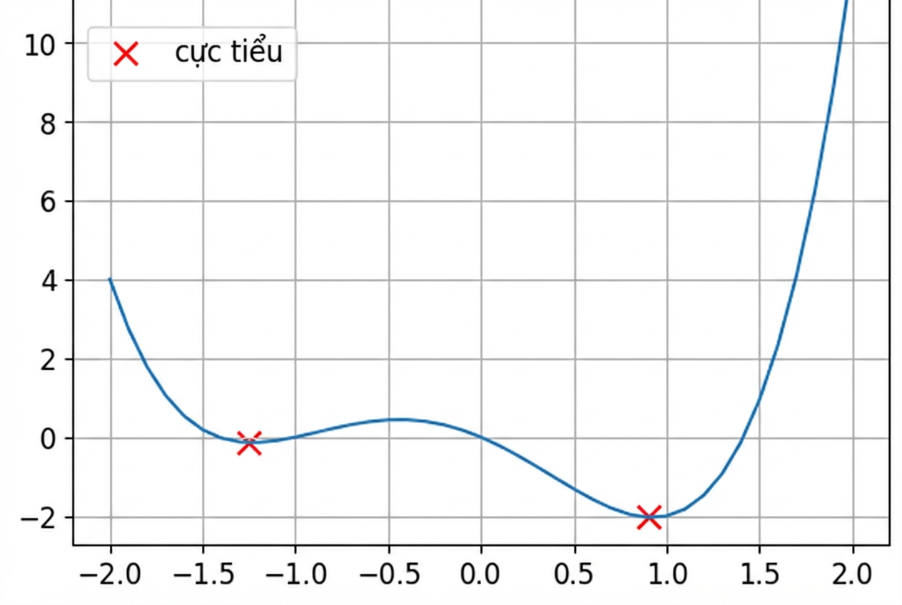 ví dụ về hàm không lồi