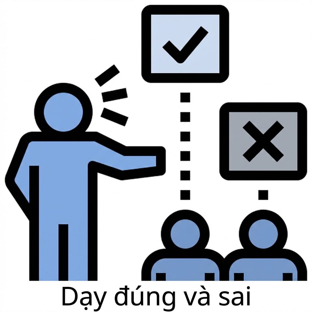 Minh họa một phán xét thiên lệch.