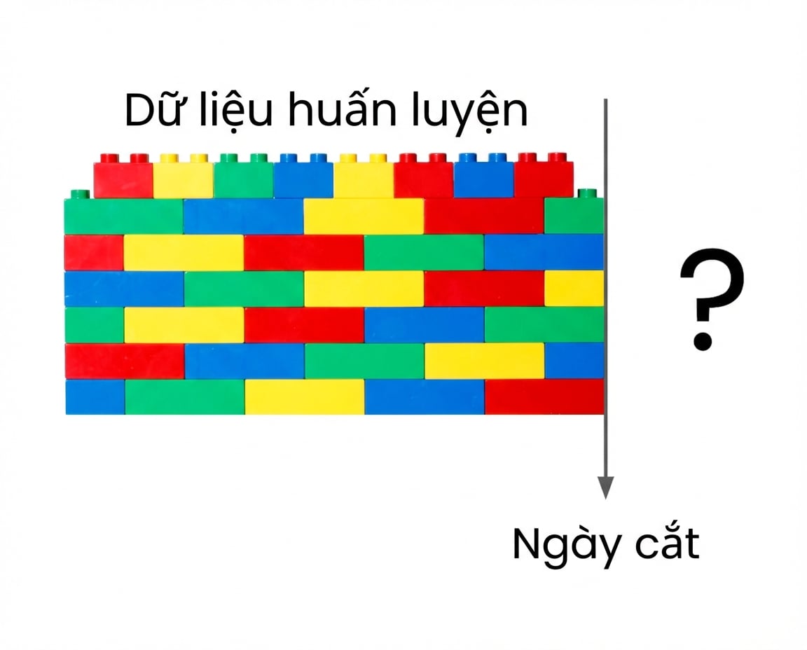 Một bức tường gạch xây dựng được hoàn thành vào một ngày cụ thể.