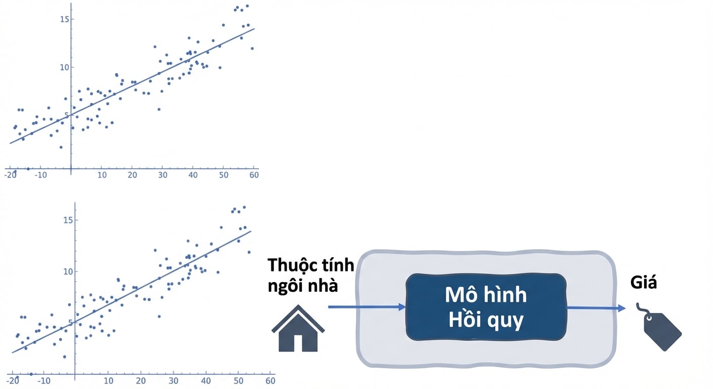 Phương pháp hồi quy để ước tính giá nhà