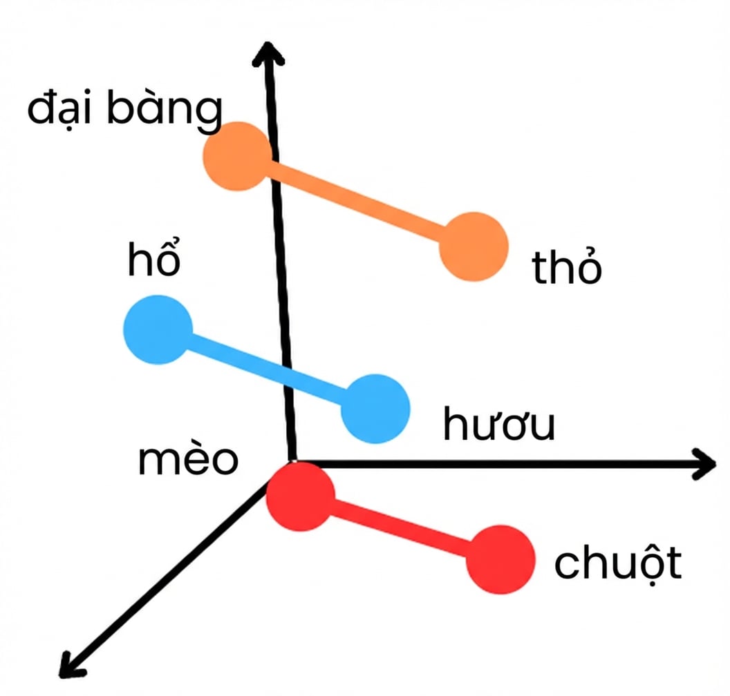 Word embeddings về quan hệ săn mồi