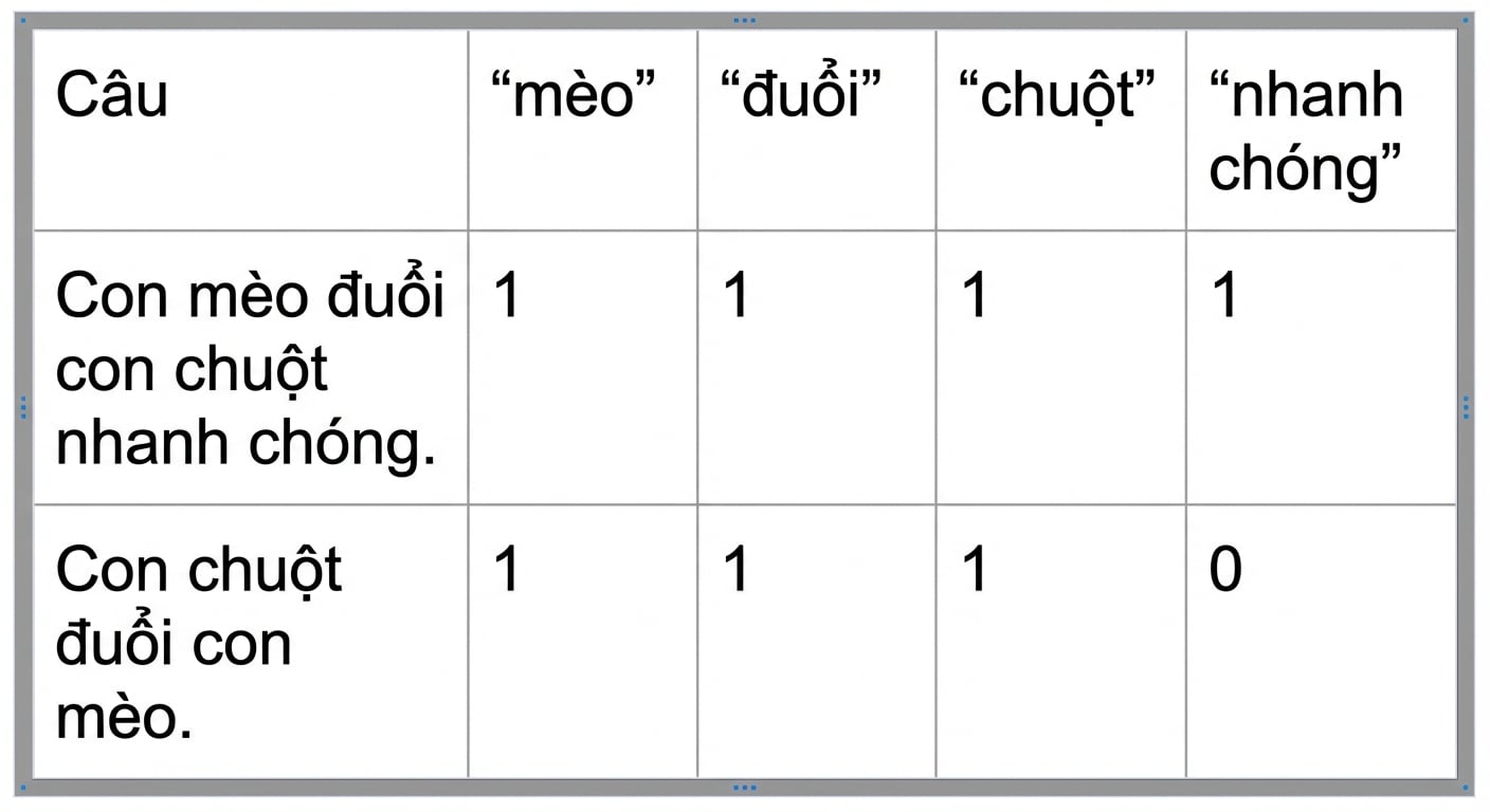 Ma trận biểu diễn túi từ