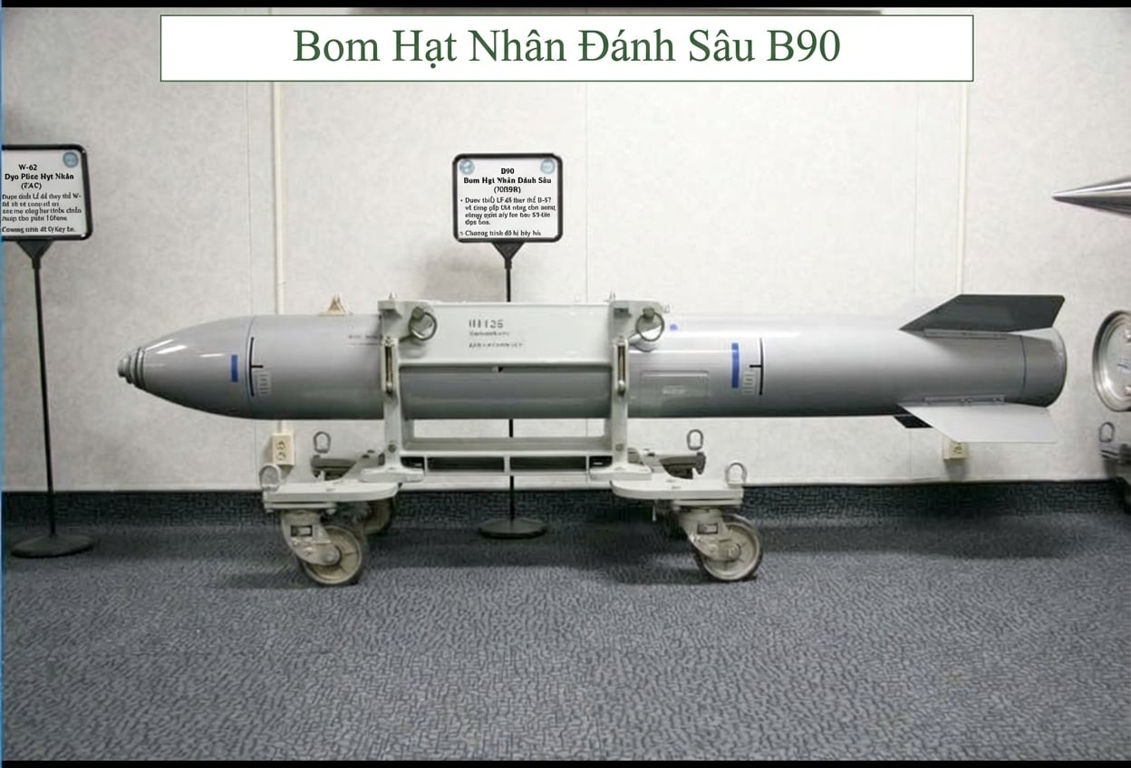 Quả bom hạt nhân chưa kích nổ trong bảo tàng