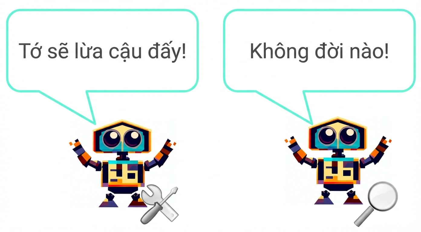 Mô hình tạo sinh nói: "Tôi sẽ đánh lừa bạn" với mô hình phân biệt