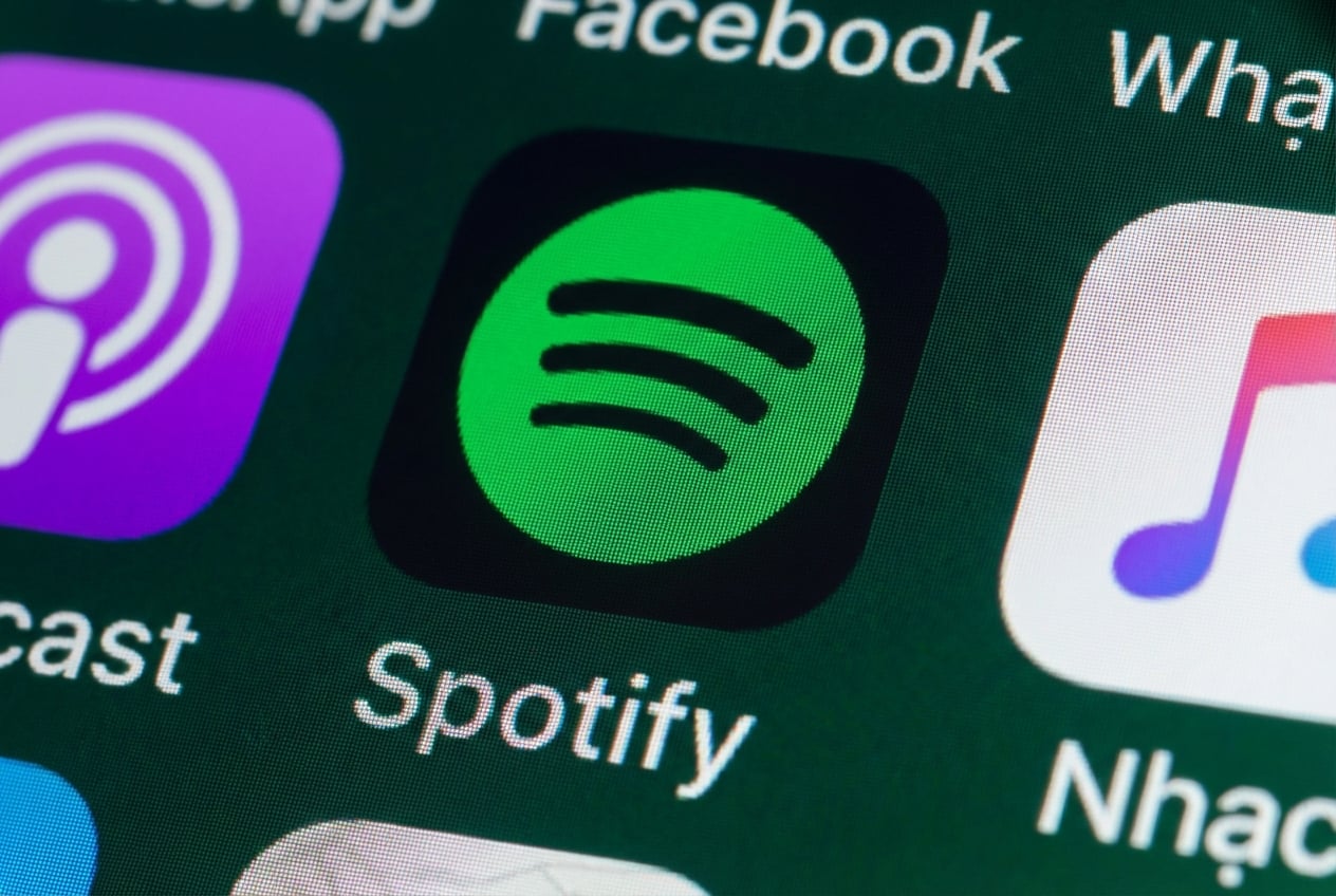 Hình ảnh logo Spotify.