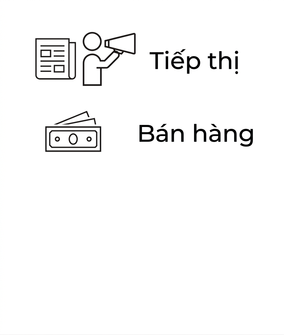 Marketing. Bán hàng.