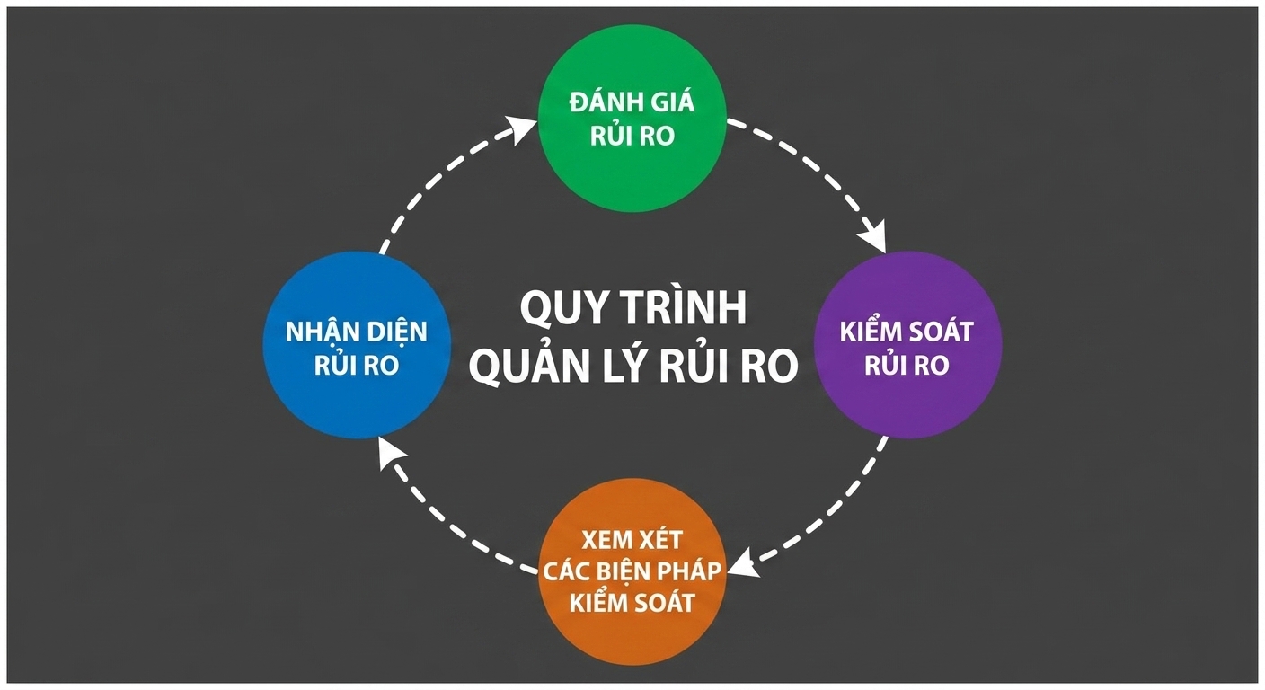 Quy trình quản trị rủi ro.
