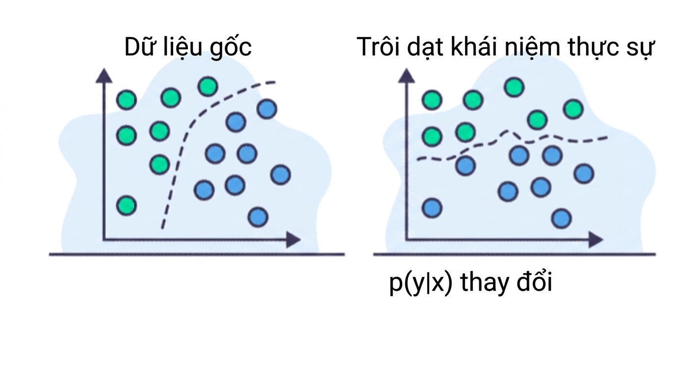 Thay đổi mối quan hệ trong dữ liệu.