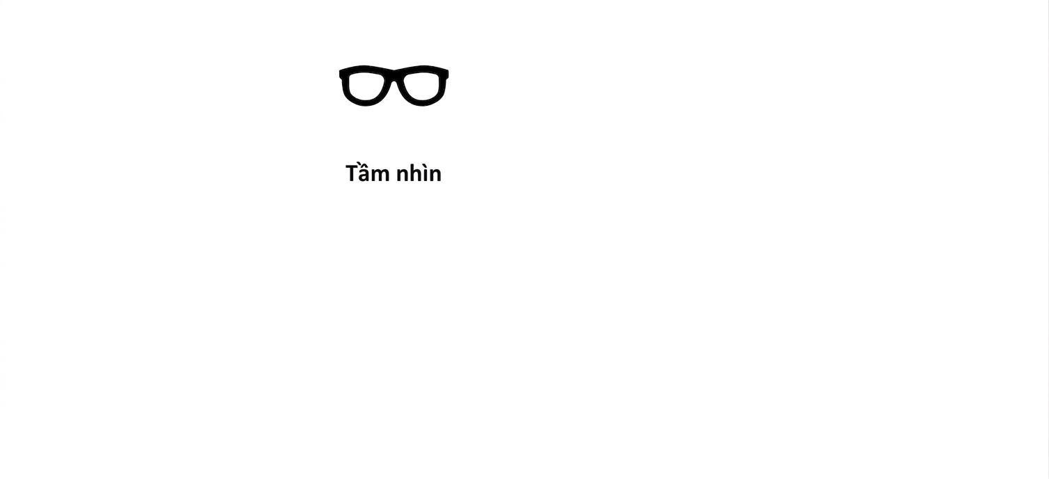 Một cặp kính với chữ "Vision".