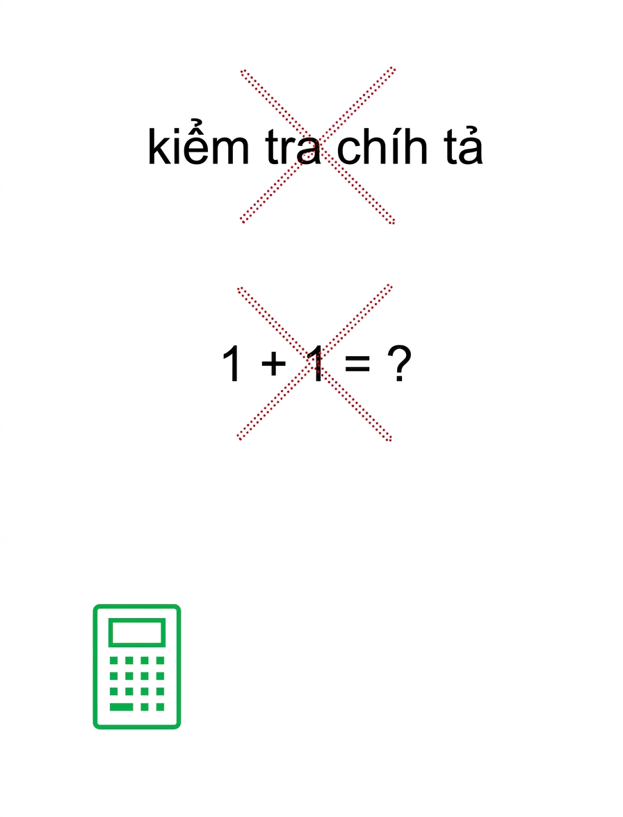 Máy tính cầm tay.