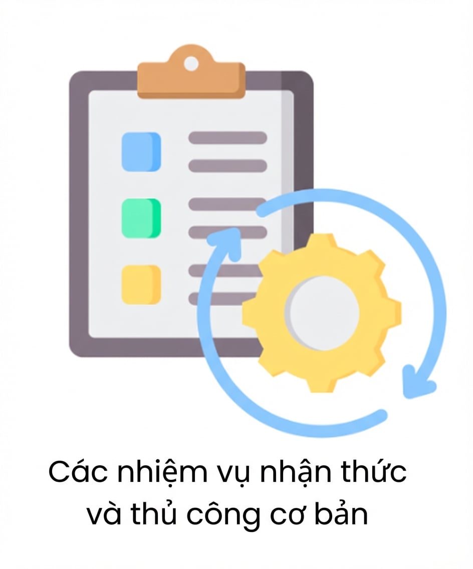 Nhu cầu giảm cho kỹ năng nhận thức và thủ công