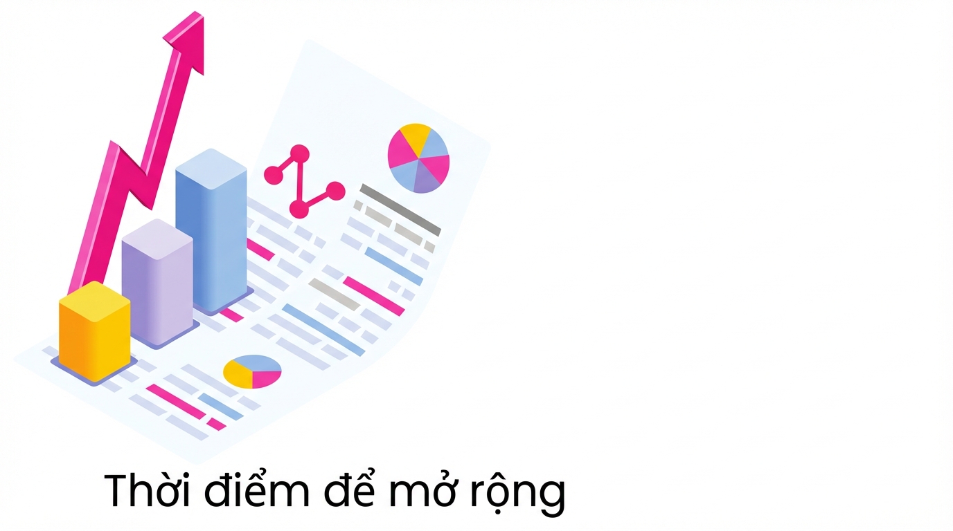 Đến lúc mở rộng