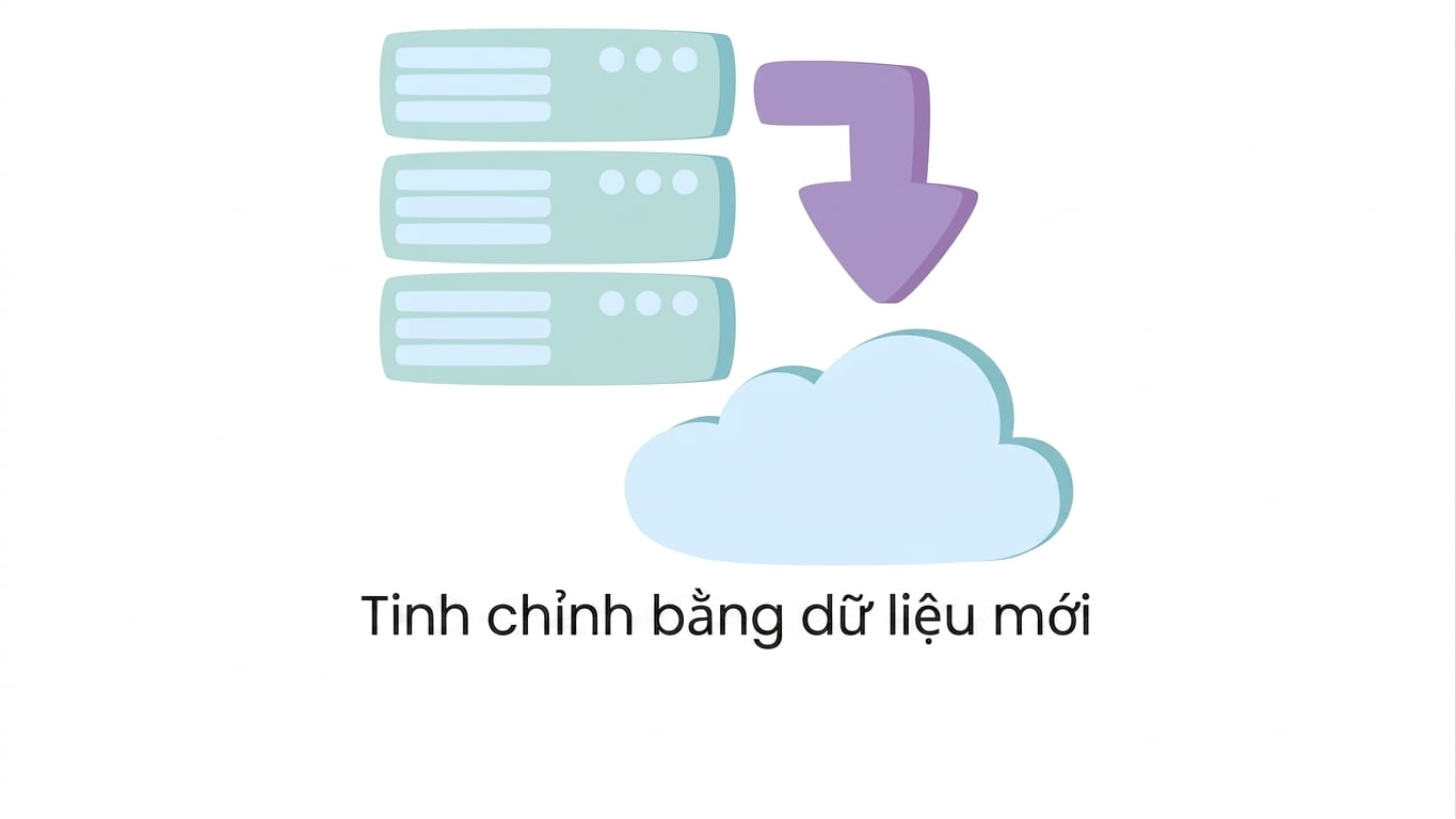 Tinh chỉnh bằng dữ liệu mới