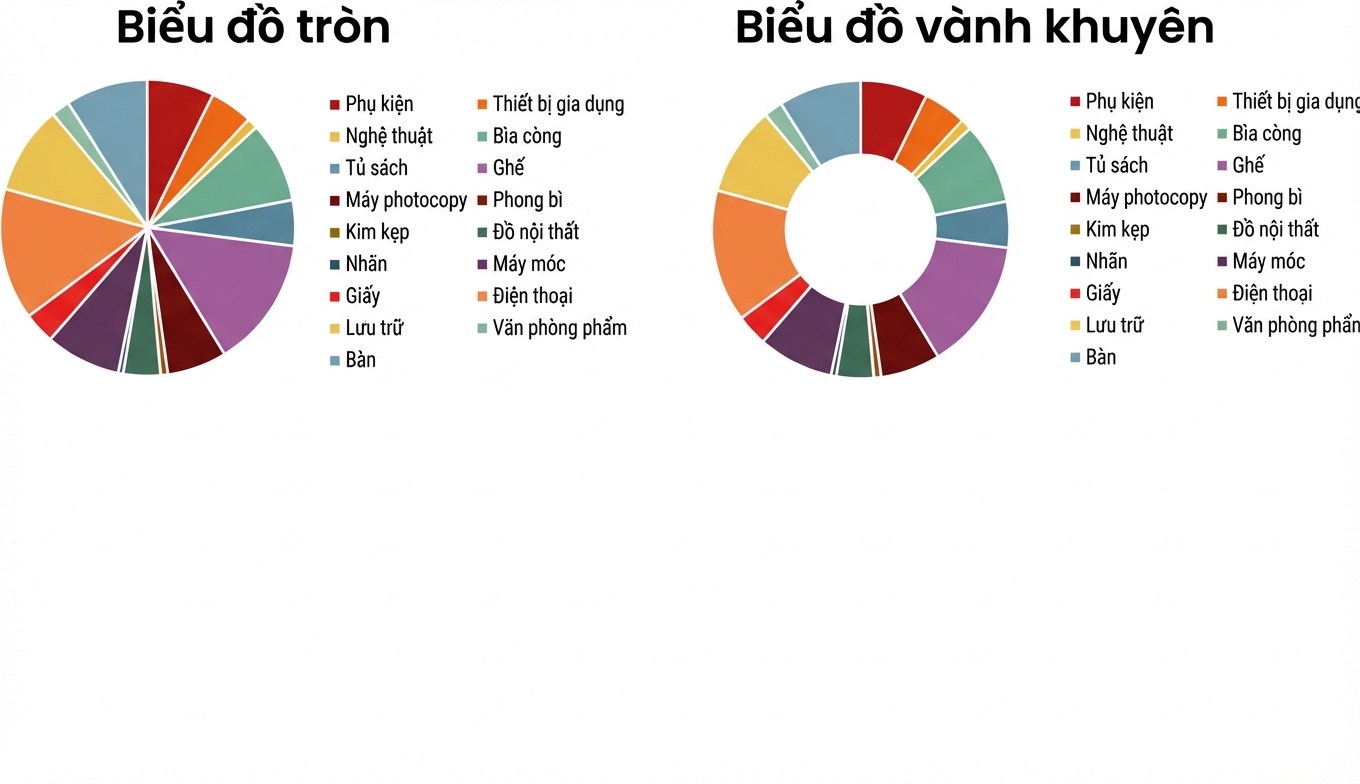 Biểu đồ tròn làm sai