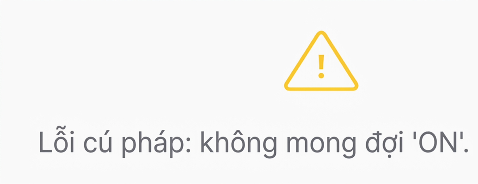 Ảnh lỗi cú pháp