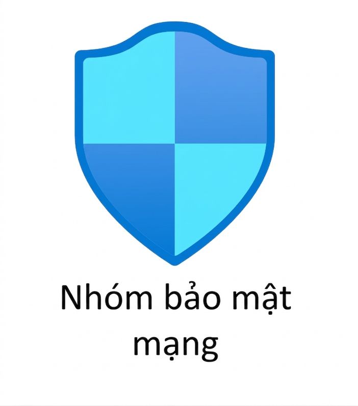 khiên xanh với chữ network security groups bên dưới