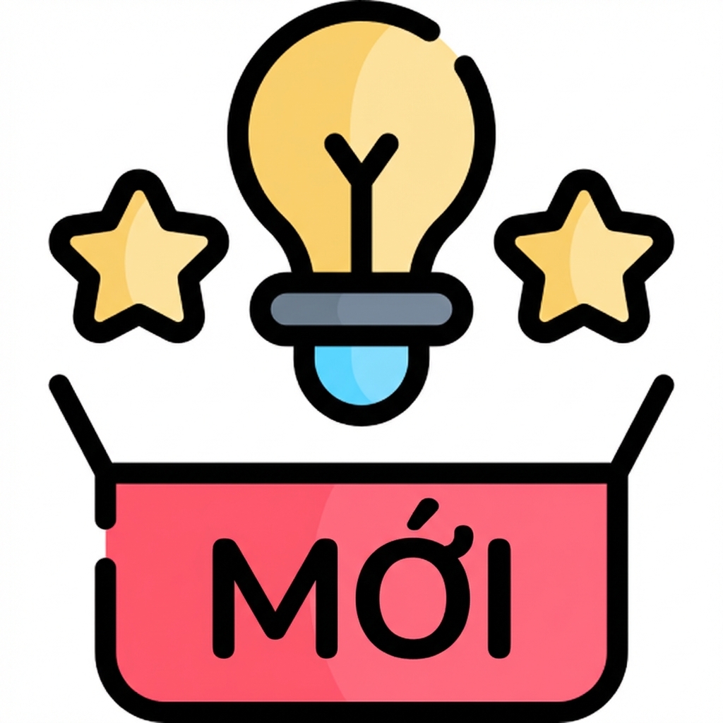 Biểu tượng mô tả ý tưởng mới