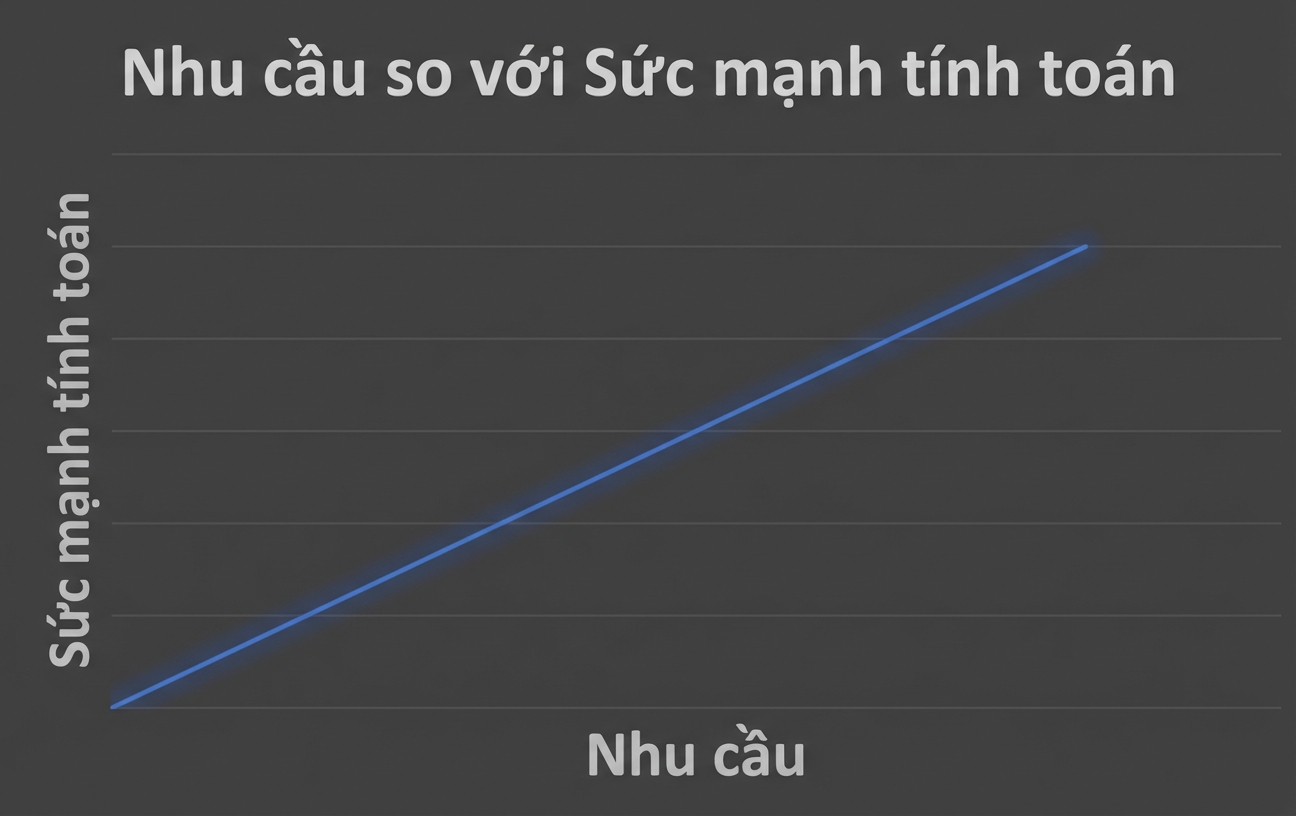 Nhu cầu vs. Năng lực tính toán