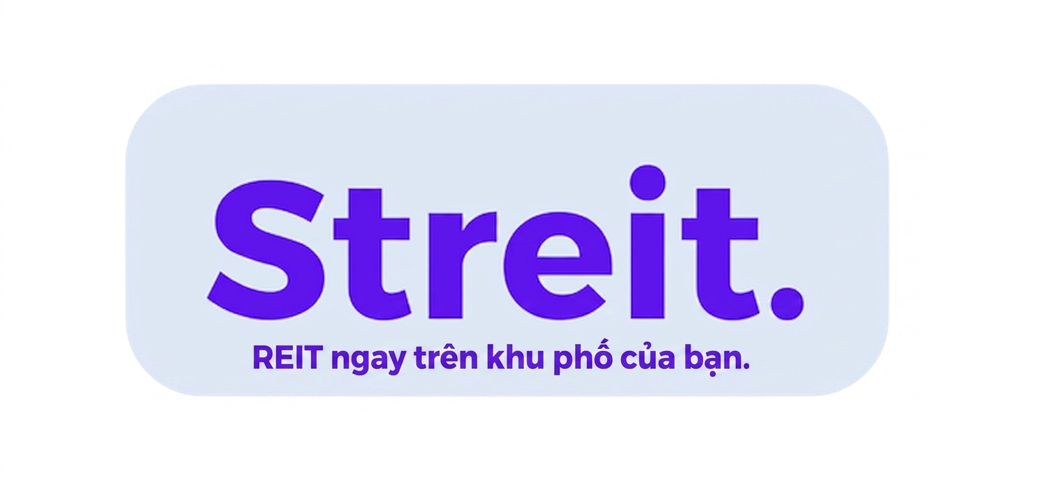 Logo Streit. REIT trên phố của bạn.