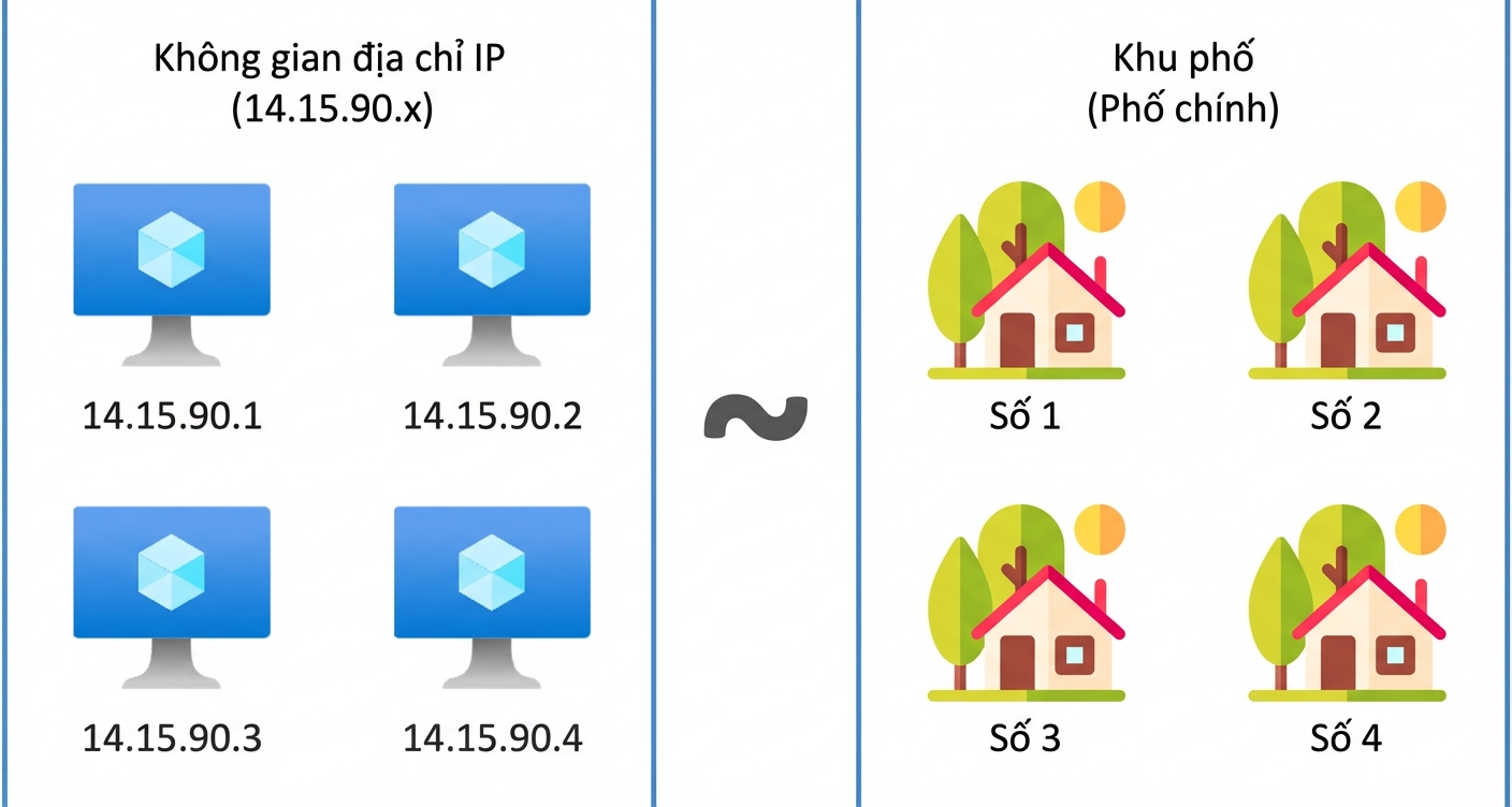 Không gian địa chỉ IP