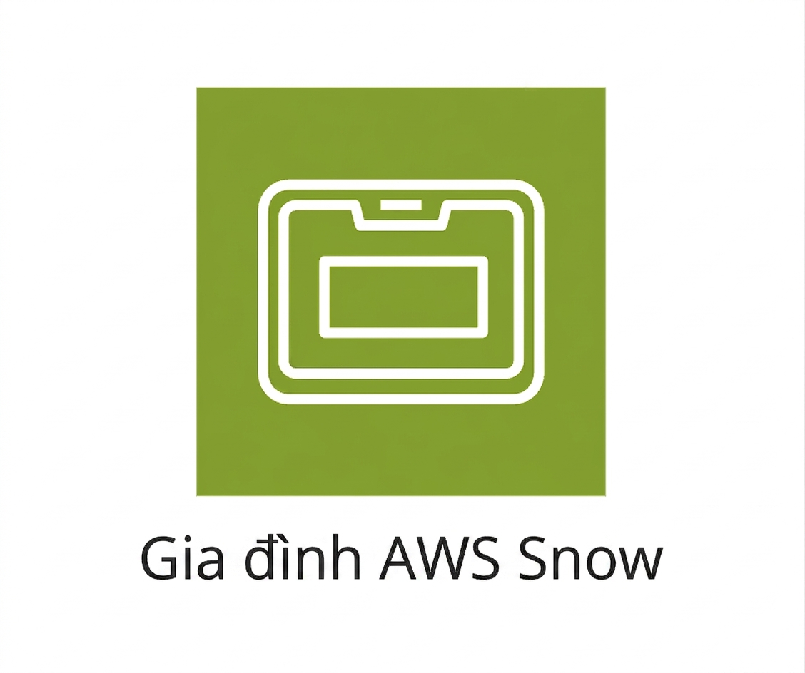 Biểu tượng AWS Snow Family.