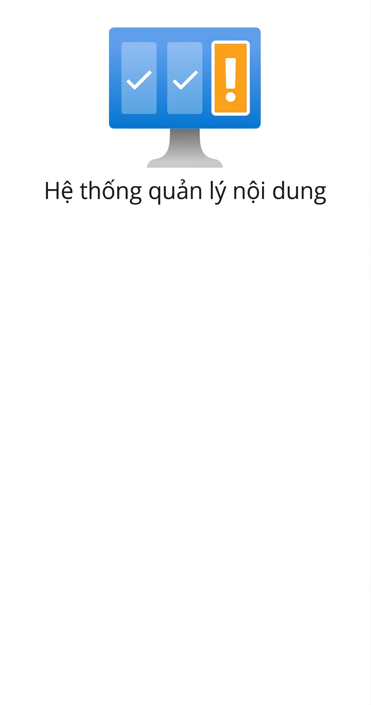 Biểu tượng hệ quản trị nội dung.