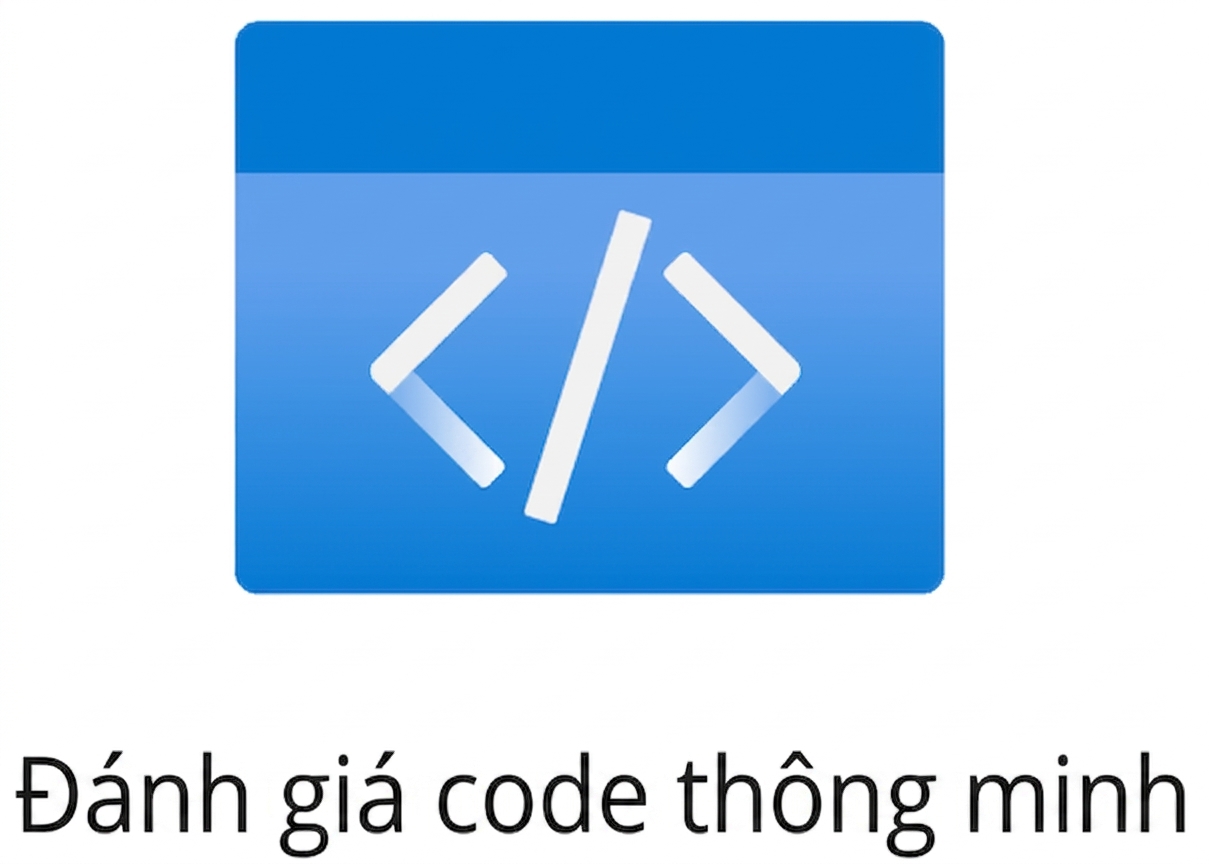 Biểu tượng cho review mã thông minh.