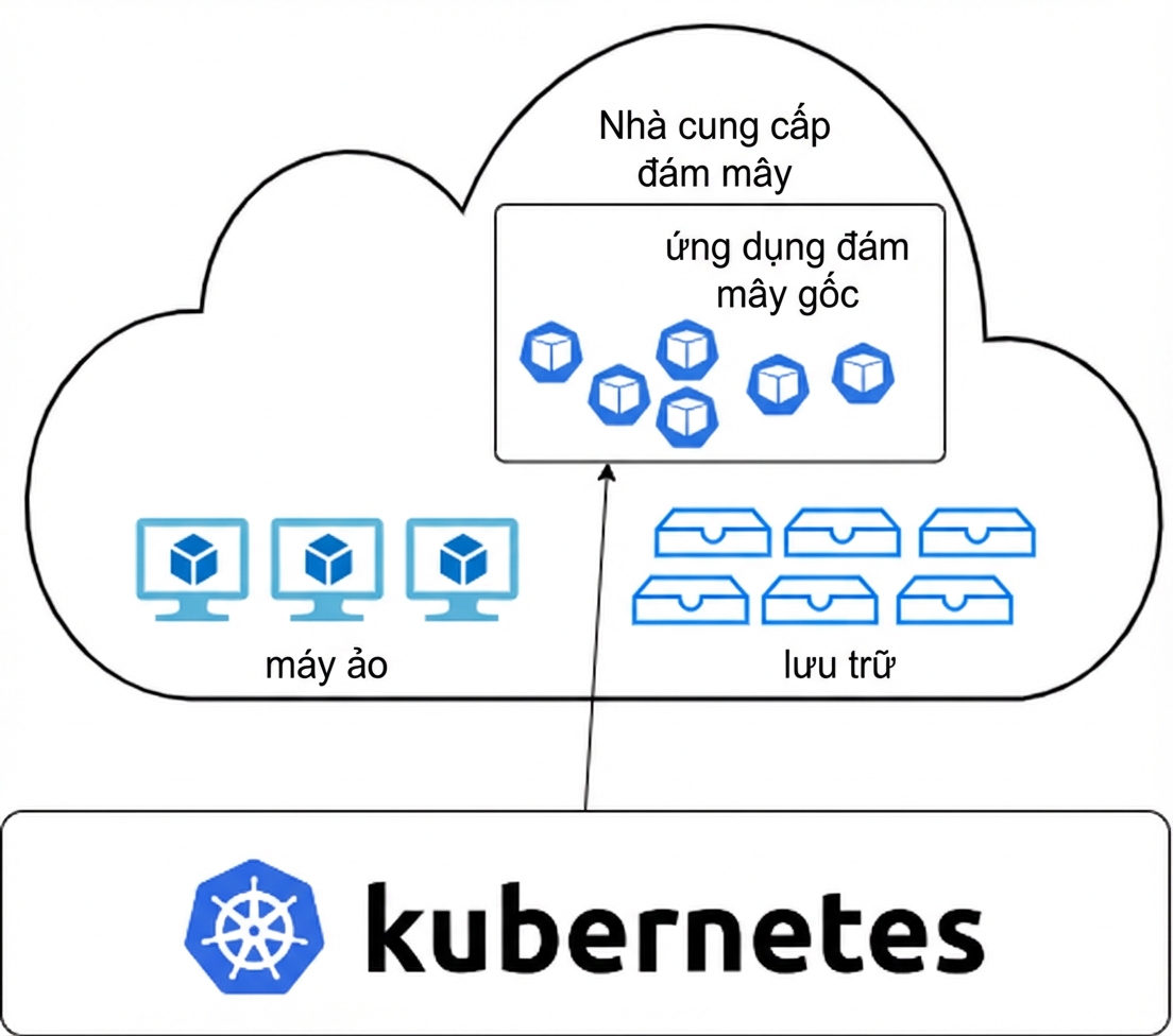 Kubernetes là cloud-native