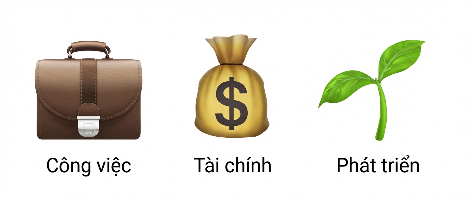Biểu tượng về yếu tố thực tiễn