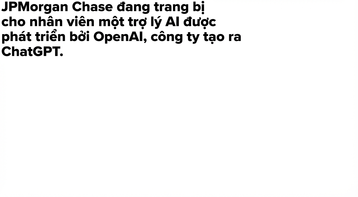 Tiêu đề tin tức về doanh nghiệp phát triển và ứng dụng mô hình GPT