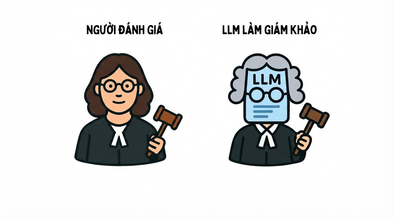 LLM làm giám khảo