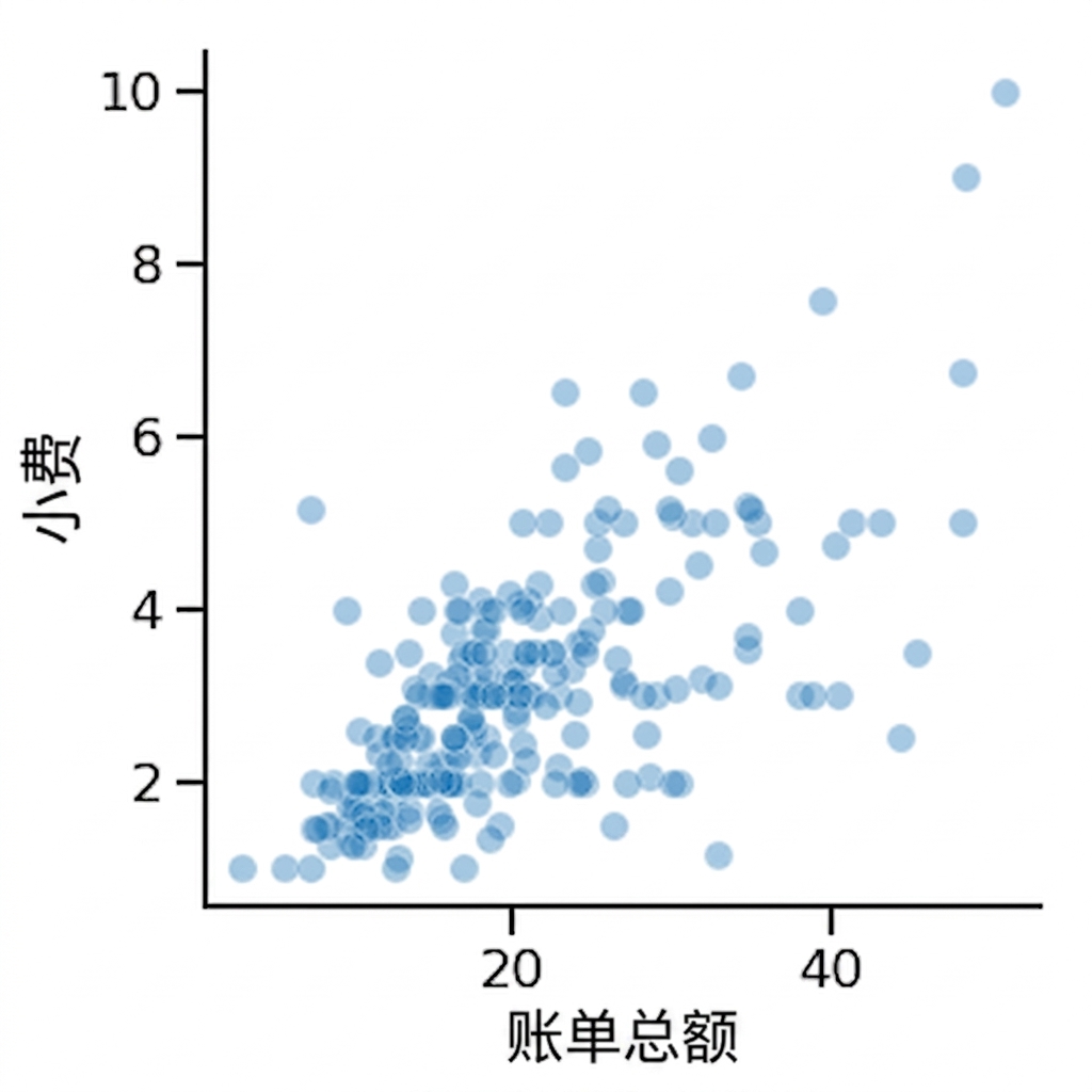 更高透明度的散点图