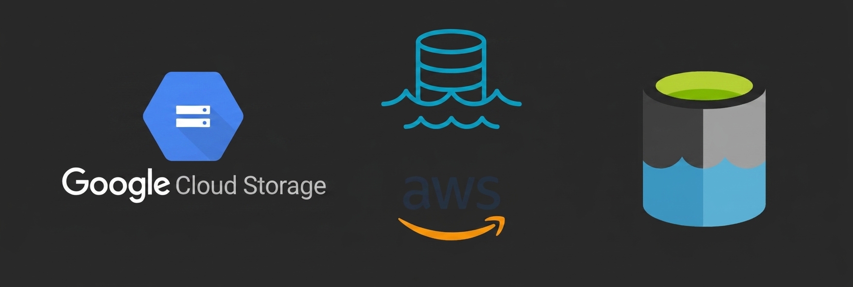 Amazon、Google、Microsoft 均提供数据湖方案