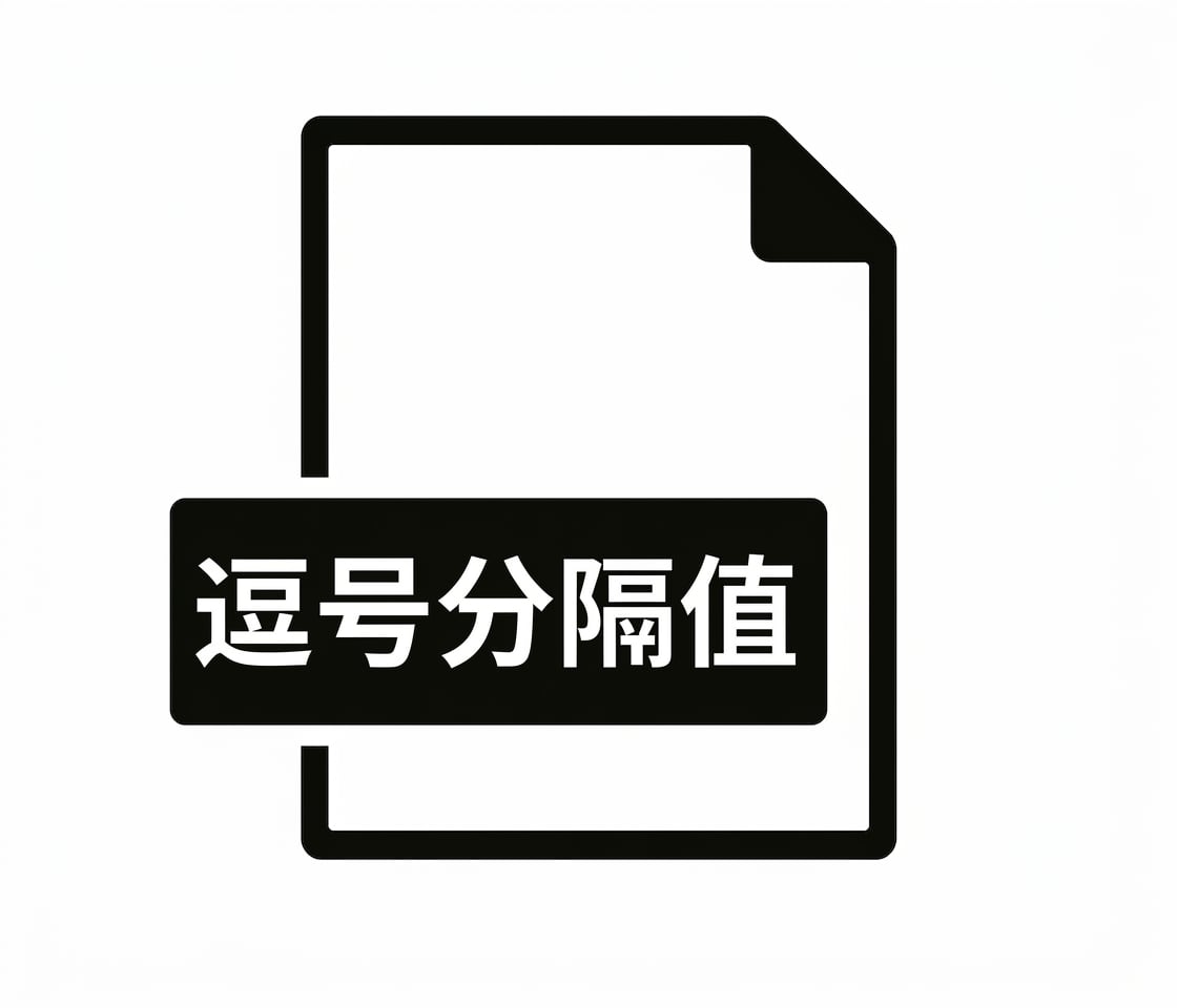 CSV 文件类型图标