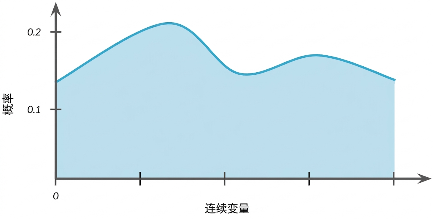 具有两个峰的分布