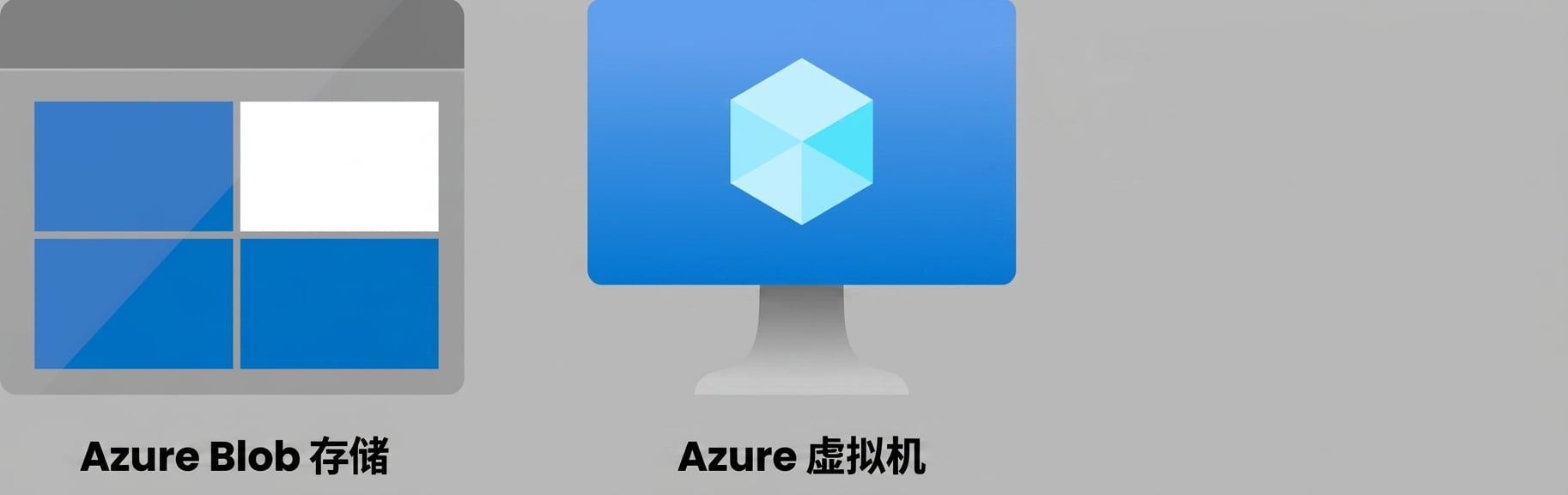 Azure Blob Storage 与 Azure Virtual Machines 标志.png